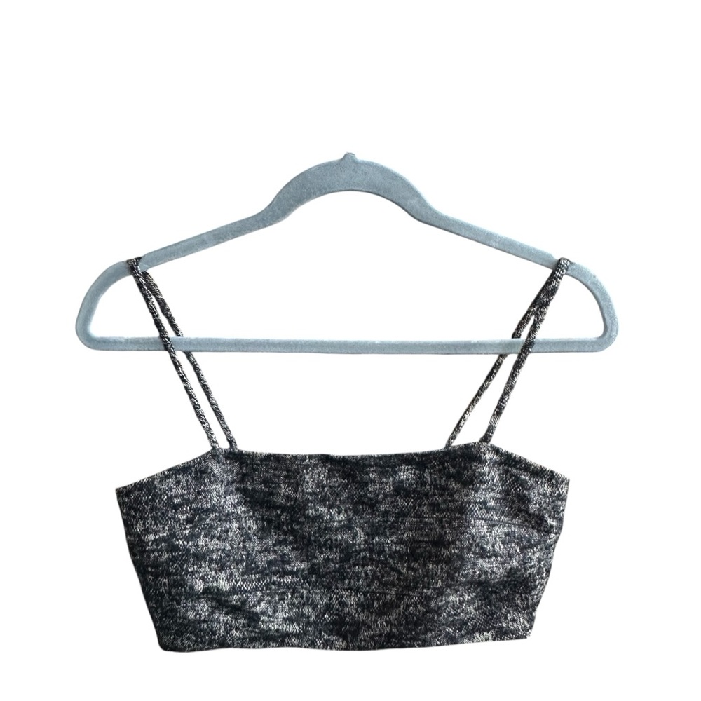Stone Cold Fox Los Angeles Wool Crop Top Black and White 
Women’s Size 1 EUC